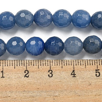 Natural Blue Aventurine Beads Strands G-E571-A10-02-1