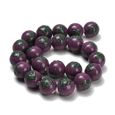 Handmade Porcelain Beads PR-T138-01D-1