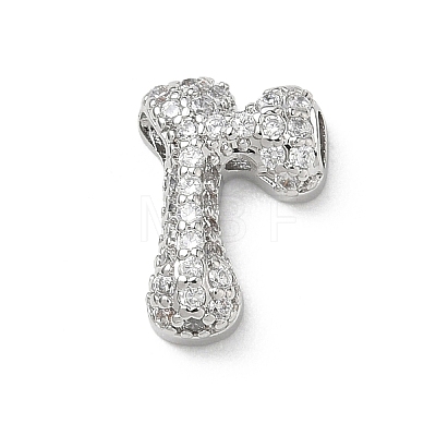Brass Micro Pave Cubic Zirconia Pendants KK-A300-02P-R-1