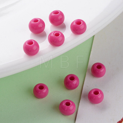 Opaque Acrylic Beads MACR-S370-C6mm-A13-1