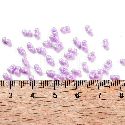 Opaque Colours Glass Seed Beads SEED-A033-06E-1