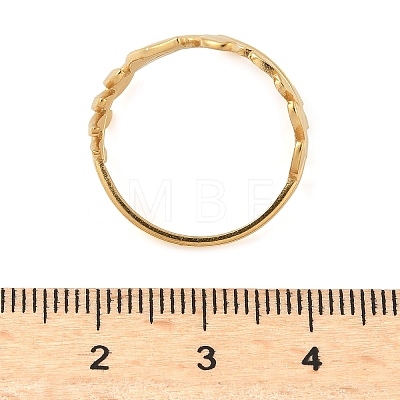 304 Stainless Steel Adjustable Open Cuff Rings for Women LS-RJEW-U060-03F-G-1