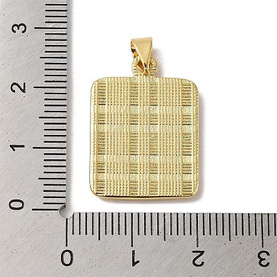 Rack Plating Brass Pendants KK-B092-42G-M-1