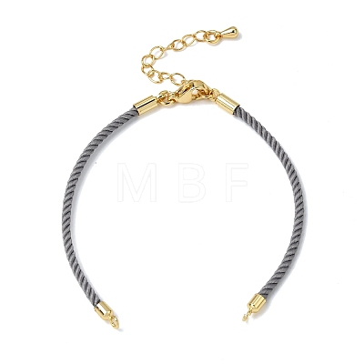 2MM Twisted Round Nylon Cord Bracelet Makings MAK-F038-A28-1