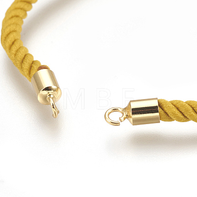 Cotton Cord Bracelet Making KK-F758-03I-G-1