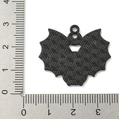 Halloween Theme Alloy Enamel Pendants ENAM-I060-07B-1