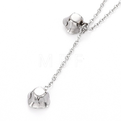 Flower 304 Stainless Steel Jewelry Sets SJEW-H302-13-1