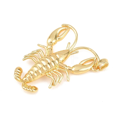 Brass Pendants KK-Z145-07G-02-1