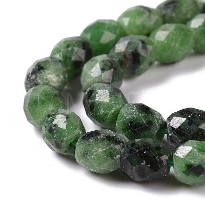 Natural Ruby in Zoisite Beads Strands G-K318-03-1