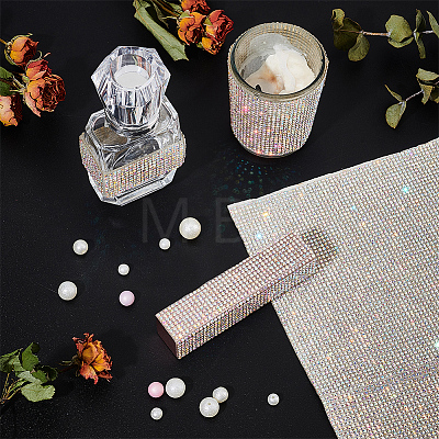 Self-Adhesive Rhinestone Stickers DIY-WH0430-210A-1