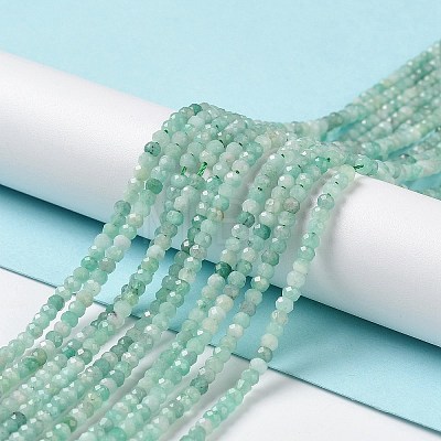 Natural Emerald Quartz Beads Strands G-P514-C01-01-1