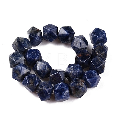 Natural Sodalite Beads Strands G-T138-41-1