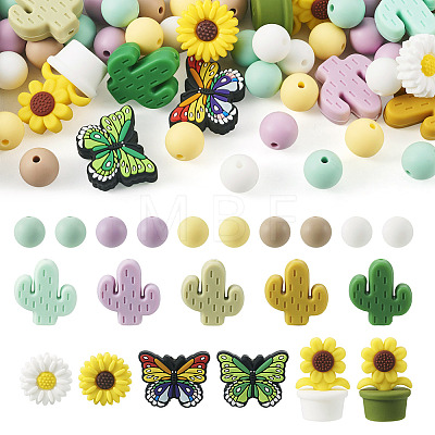 16 Style Silicone Beads SIL-TA0001-45-1