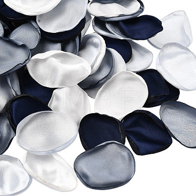 Polyester Artificial Rose Flower Petals AJEW-WH20067-107K-1