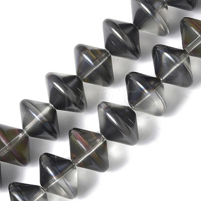 Electroplate Glass Beads Strands EGLA-G038-01A-HP03-1