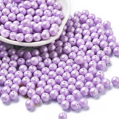 Baking Paint Glass Seed Beads SEED-H003-02B-1