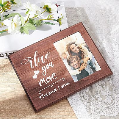 Olycraft MDF Photo Frames DJEW-OC0001-05E-1