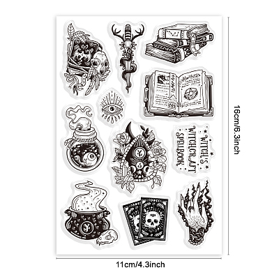 Custom PVC Plastic Clear Stamps DIY-WH0448-0176-1