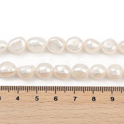 Natural Cultured Freshwater Pearl Beads Strands PEAR-P064-20K-08A-1