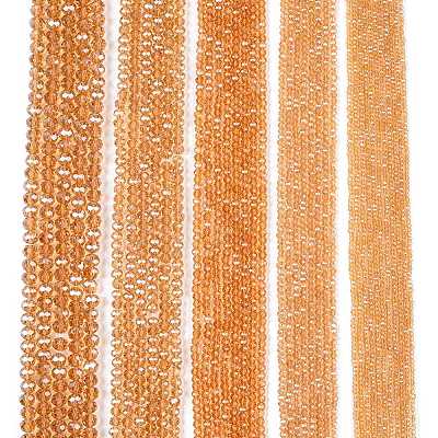 Electroplate Glass Beads Strands EGLA-A044-T8mm-A23-1