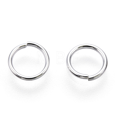 Iron Open Jump Rings IFIN-T019-6mm-S-1