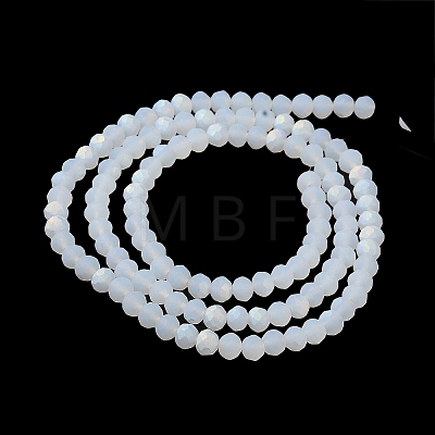 Imitation Jade Glass Beads Strands X1-EGLA-A034-J4mm-MB04-1