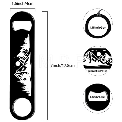 430 Stainless Steel Bottle Openers AJEW-WH0259-048-1