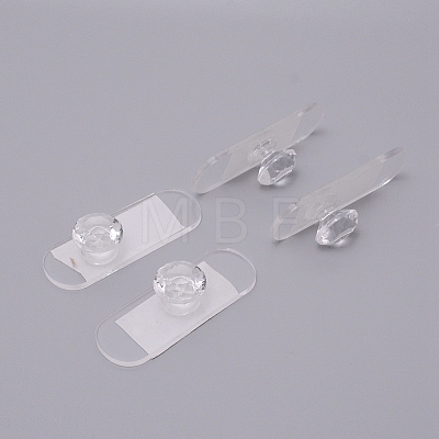 Acrylic Jewelry Display Hook AJEW-WH0180-01-1