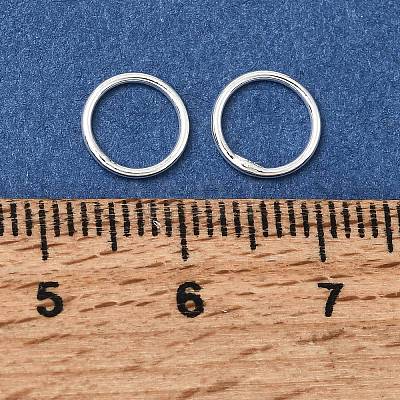 Brass Closed Jump Rings KK-CBA1A60-06B-S-1