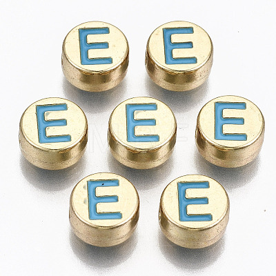 Alloy Enamel Beads X-ENAM-S122-029E-RS-1