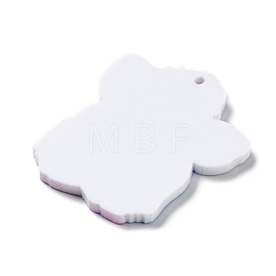 Acrylic Pendants OACR-Z011-01E-1