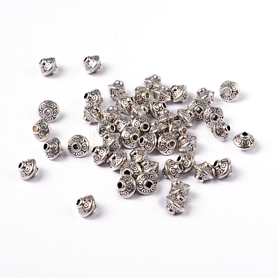 Tibetan Style Alloy Spacer Beads LS-LF1152Y-1