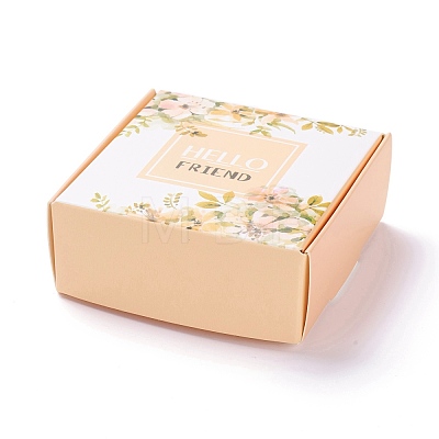 Creative Folding Wedding Candy Cardboard Box CON-I011-01E-1