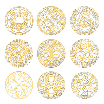 Nickel Decoration Stickers DIY-WH0450-043-1
