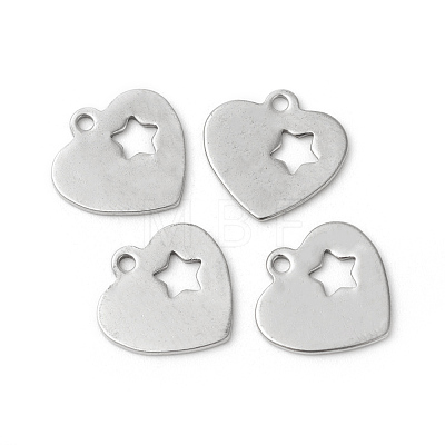 201 Stainless Steel Charms STAS-F192-042P-1