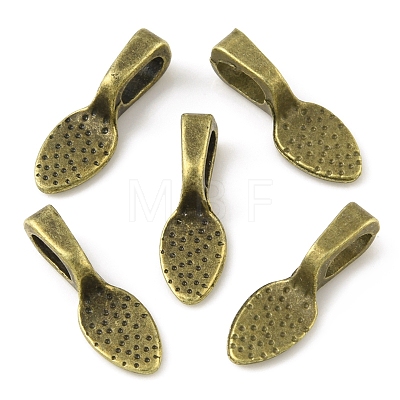 Alloy Glue-on Flat Pad Bails X-PALLOY-K005-01AB-1