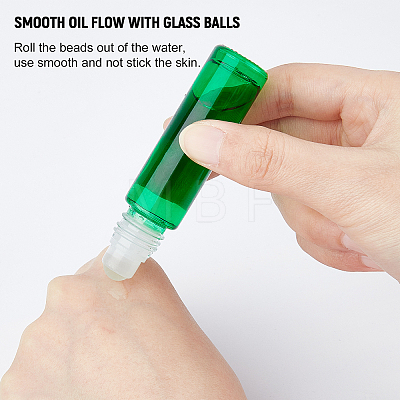 DIY Glass Essential Oil Empty Roller Ball Bottles DIY-BC0004-06-1