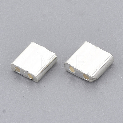 Electroplate Glass Seed Beads X-SEED-S023-20C-08-1
