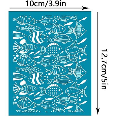 Silk Screen Printing Stencil DIY-WH0341-137-1