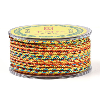11M Braided Nylon Chinese Knot Cord WCOR-B001-2mm-14-1
