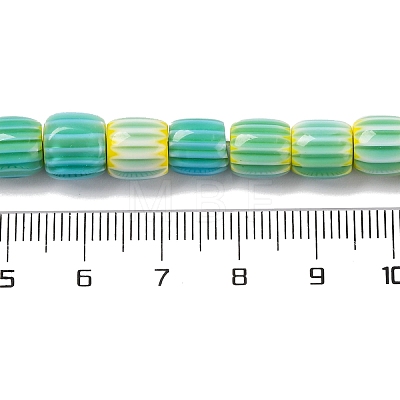 Handmade Lampwork Beads Strands X-LAMP-K041-01B-23-1