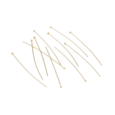 Brass Flat Head Pins LS-X-KK-WH0058-03D-G01-1