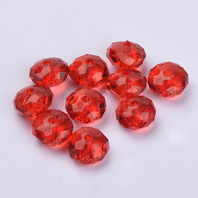 Transparent Acrylic Beads TACR-Q258-10mm-V12-1