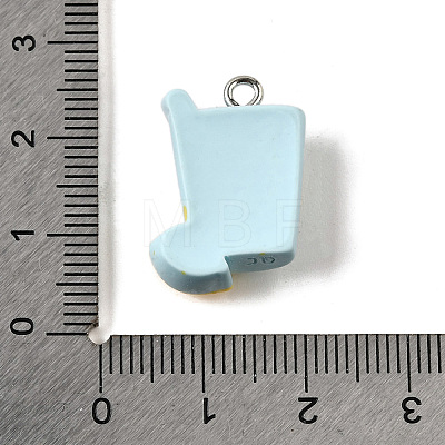 Summer Theme Resin Pendants CRES-D307-09P-G-1