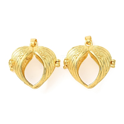 Brass Cage Pendants KK-CBA8ACD-02G-A-1