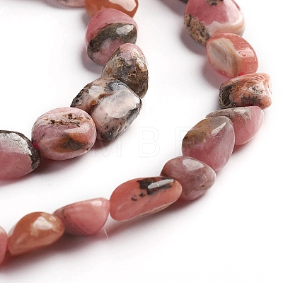 Natural Rhodonite Beads Strands X-G-D0002-B23-1