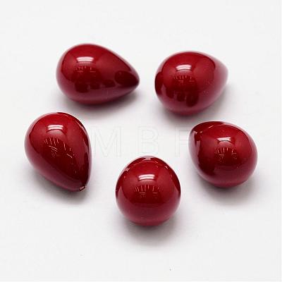 Rainbow Plated Shell Pearl Beads BSHE-L032-10-1
