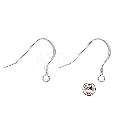 925 Sterling Silver Earring Hooks STER-K167-049C-S-1