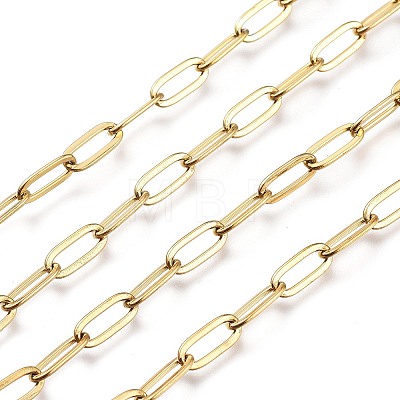 Ion Plating(IP) 304 Stainless Steel Cable Chains CHS-M002-01G-01-1