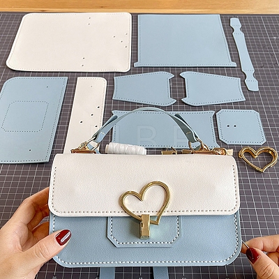 DIY Heart Crossbody Bags Set PW-WG18604-07-1